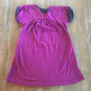 Mini Boden Purple Dress w/ pockets Sz 4-5